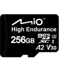 Mio High-Endurance | 256 GB | MicroSD | Flash memory class UHS-I
