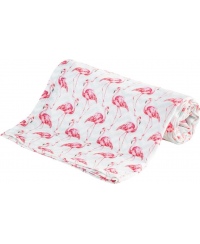 Bocioland bambukinis vystyklas 30X30 flamingo BOC0321