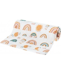 Bocioland bambukinis vystyklas 30X30 vaivorikštė BOC0355
