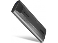 AXAGON USB-C 10Gbps - M.2 NVMe and SATA SSD THIN SCREWLESS box | EEM2-GTS2