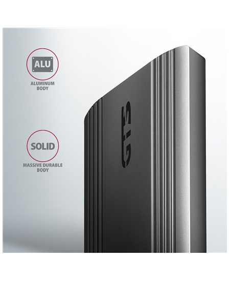 AXAGON USB-C 10Gbps - M.2 NVMe and SATA SSD THIN SCREWLESS box | EEM2-GTS2