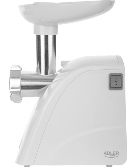 Adler AD 4803 Meat mincer, Power 800W, Bowl, Middle size sieve, Mince sieve, Poppy sieve, Plunger, Sausage filler | Adler