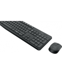 Logitech | MK235 | Keyboard and Mouse Set | Wireless | Mouse included | Batteries included | US | Black | 475 g