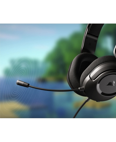 Corsair | Gaming Headset | HS35 v2 | Wired | Over-Ear | Microphone | Carbon