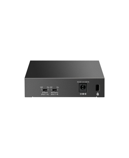 TP-LINK | 5-Port 10/100Mbps Switch with 4-Port PoE | LS105LP | Unmanaged | Desktop