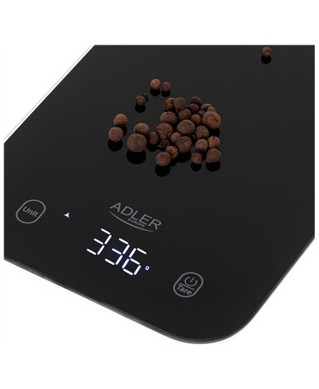 Adler Kitchen Scale | AD 3181b | Graduation 1 g | Display type LED | Black