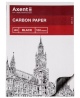 Kalkė AXENT, A4, juoda, 100 lapų