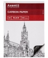 Kalkė AXENT, A4, juoda, 100 lapų