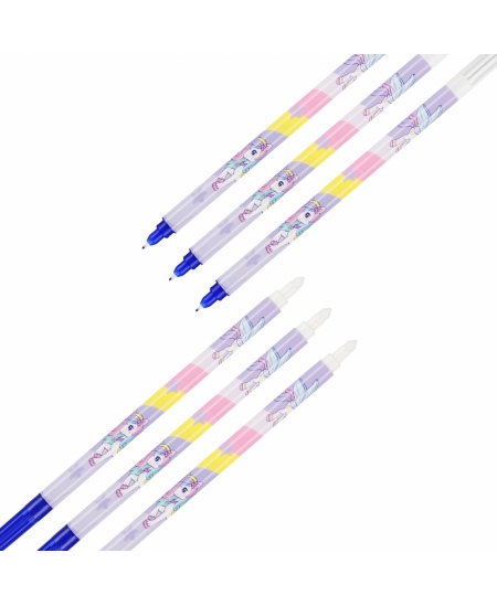 Rašalo tryniklis - rašiklis STARPAK Unicorn, dvipusis