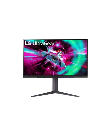 LG | UltraGear UHD Gaming Monitor | 27GR93U-B.AEU | 27 " | IPS | UHD | 16:9 | 144 Hz | 1 ms | 3840 x 2160 | HDMI ports quan