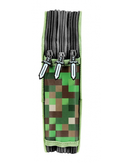 Penalas PASO Minecraft, trijų skyrių, užpildytas