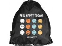 Maišelis sportinei aprangai PASO Smiley Feel Happy Today