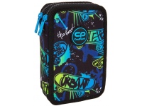 Penalas COOLPACK Skate Nigth, dviejų skyrių, užpildytas