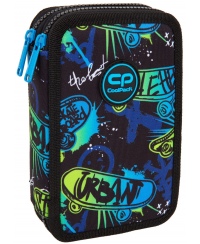Penalas COOLPACK Skate Nigth, dviejų skyrių, užpildytas