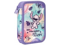 Penalas COOLPACK Disney Stitch Pastel, dviejų skyrių, užpildytas