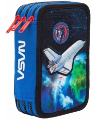 Penalas COLORINO Nasa, trijų skyrių, užpildytas