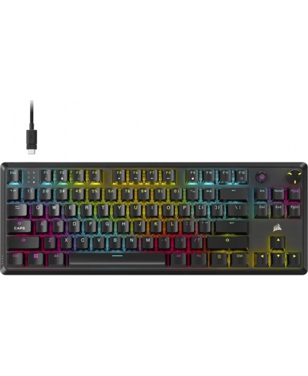 Corsair K70 CORE TKL | Tenkeyless Mechanical Gaming Keyboard | Wired | NA | Black | 0.973 g | MLX RED