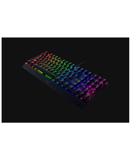 Razer BlackWidow V3, Gaming keyboard, RGB LED light, US, Black, Wired