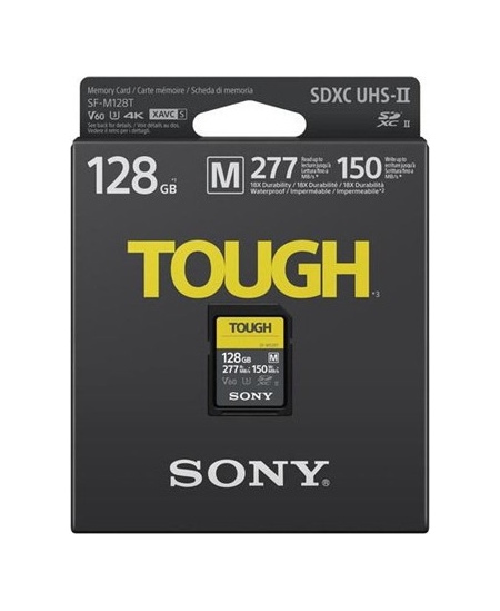 Sony Tough Memory Card UHS-II 128 GB, micro SDXC, Flash memory class 10