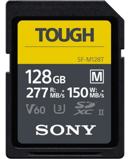 Sony Tough Memory Card UHS-II 128 GB, micro SDXC, Flash memory class 10