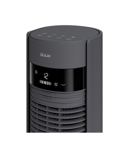 Duux Fan | Elevate | Tower Fan | Gray | Diameter 29 cm | Number of speeds 12 | Oscillation | 4-40 W