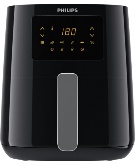 Philips Air Fryer HD9252/70 Power 1400 W, Capacity 4.1 L, Black/Silver