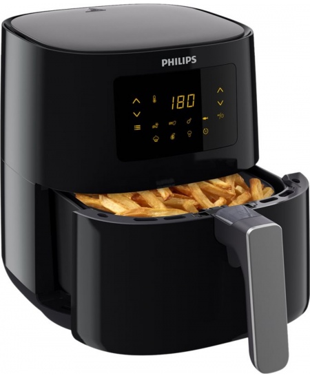 Philips Air Fryer HD9252/70 Power 1400 W, Capacity 4.1 L, Black/Silver