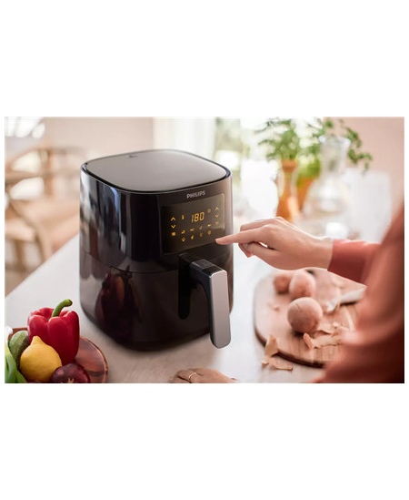 Philips Air Fryer HD9252/70 Power 1400 W, Capacity 4.1 L, Black/Silver