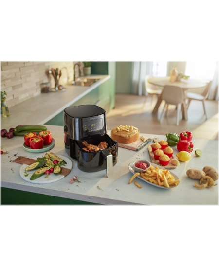 Philips Air Fryer HD9252/70 Power 1400 W, Capacity 4.1 L, Black/Silver