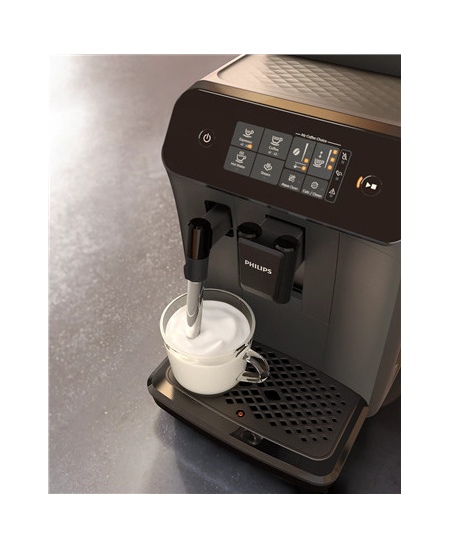 Philips Coffee Maker | EP0824/00 | Pump pressure 15 bar | Built-in milk frother | Fully Automatic | 1500 W | Black