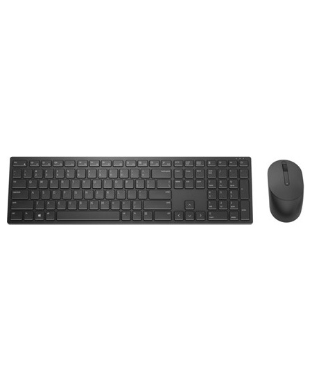 Dell | Pro Keyboard and Mouse (RTL BOX) | KM5221W | Keyboard and Mouse Set | Wireless | Batteries included | EN/LT | Black | Wir