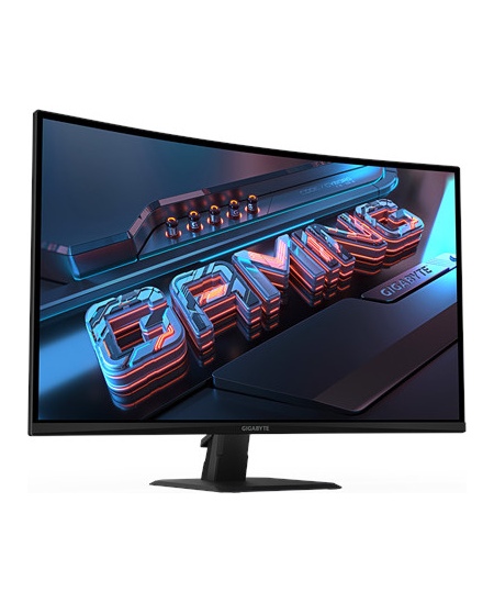 Gigabyte GS32QCA EK | 32 " | VA | 180 Hz | 1 ms | 2560 x 1440 pixels | 250 cd/m² | HDMI ports quantity 2