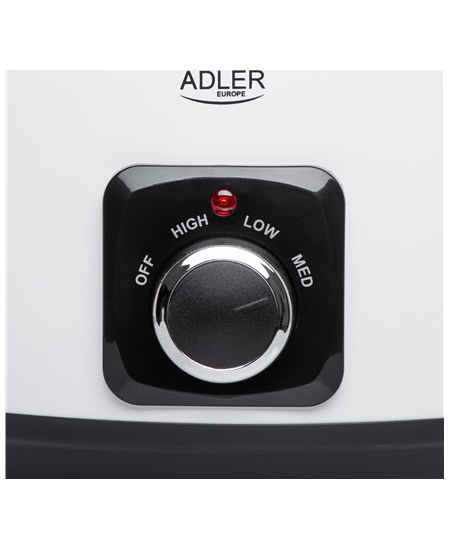 Adler | Slow Cooker | AD 6413w | 290 W | 5.8 L | Number of programs 3 | White