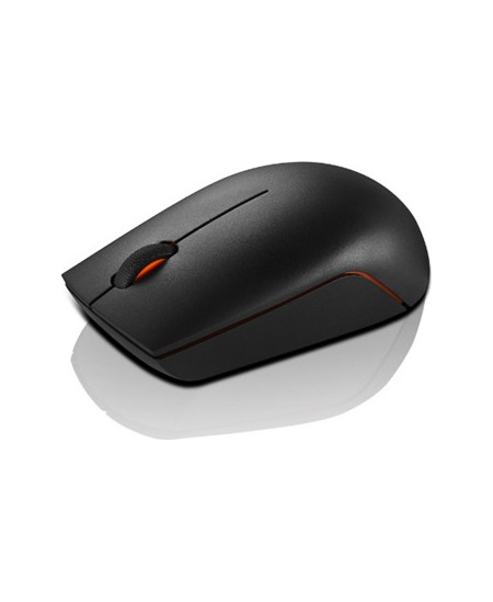 Lenovo | Wireless Compact Mouse | 300 | Optical Mouse | 2.4 GHz Wireless via Nano USB | Black | 1 year(s)