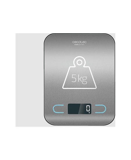 Cecotec Kitchen Scale | CookControl | Maximum weight (capacity) 5 kg | Graduation 1 g | Display type LCD