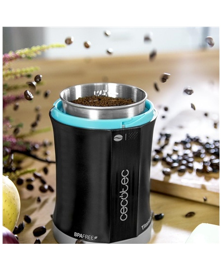 Cecotec Electric Coffee and Spices Grinder | TitanMill 200 | 200 W | Coffee beans capacity 50 g | Number of cups 10 pc(s)