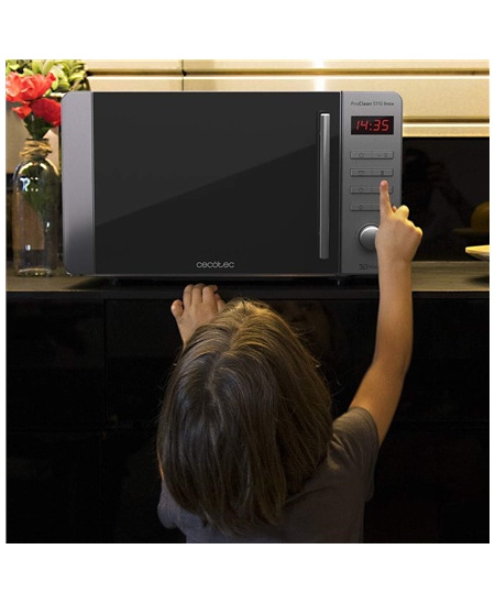 Cecotec Microwave Oven | ProClean 5110 Inox | Free standing | 20 L | 700 W | Grill | ‎Stainless Steel