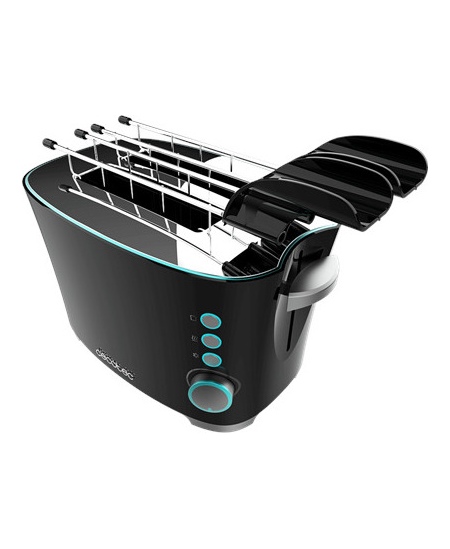 Cecotec Toaster | Toast&Taste Double B | Power 650 W | Number of slots 2 | Housing material Stainless steel