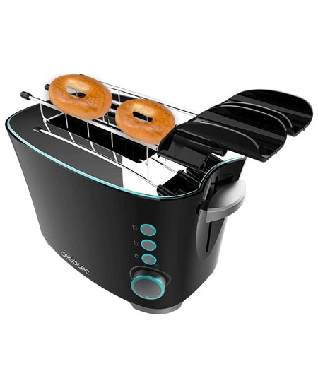 Cecotec Toaster | Toast&Taste Double B | Power 650 W | Number of slots 2 | Housing material Stainless steel