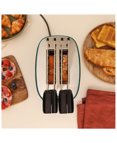 Cecotec Toaster | Toast&Taste Double B | Power 650 W | Number of slots 2 | Housing material Stainless steel