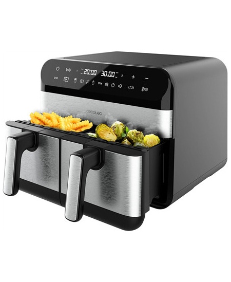 Cecotec Air Fryer | Cecofry Advance 9000 Inox | Power 2800 W | Capacity 9 L