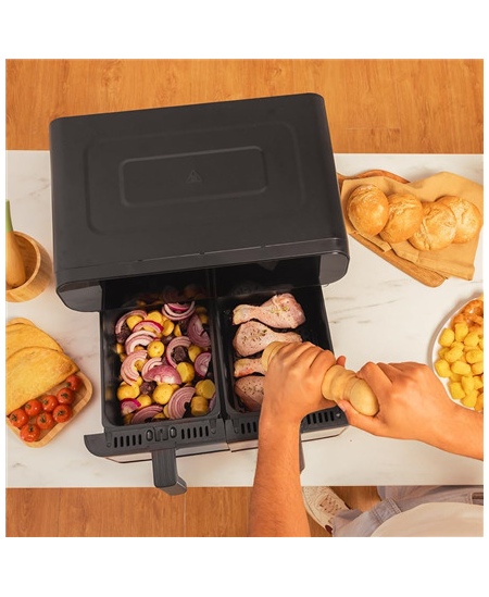 Cecotec Air Fryer | Cecofry Advance 9000 Inox | Power 2800 W | Capacity 9 L