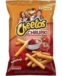 Kukurūzų užkandis CHEETOS, kečupo skonio,165g.