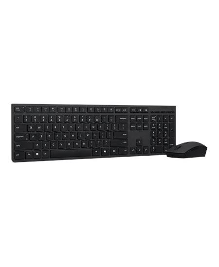Lenovo Professional | Keyboard and Mouse Combo | Wireless | US English | Bluetooth | Grey | 2.4 GHz