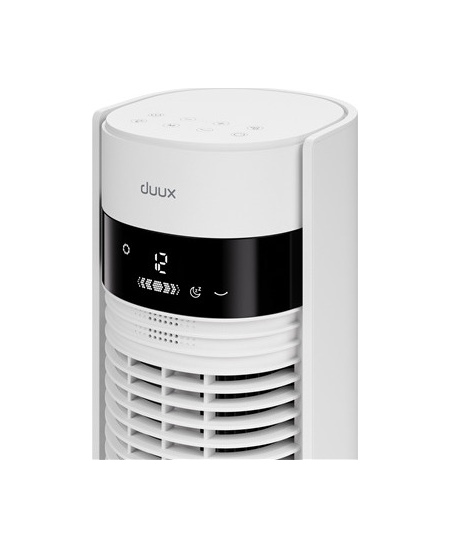 Duux Fan | Elevate | Tower Fan | White | Diameter 29 cm | Number of speeds 12 | Oscillation | 4-40 W