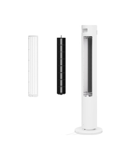 Duux Fan | Elevate | Tower Fan | White | Diameter 29 cm | Number of speeds 12 | Oscillation | 4-40 W