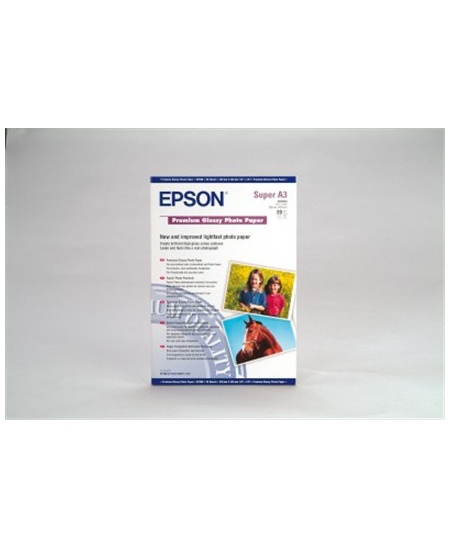 Epson Premium Glossy Photo Paper A3, 250g/m2, 20 sheets