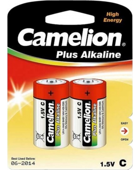 Camelion C/LR14, Plus Alkaline LR14, 2 pc(s)