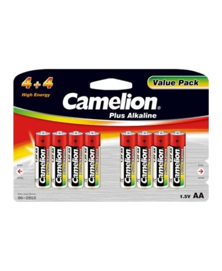 Camelion AA/LR6, Plus Alkaline, 8 pc(s)