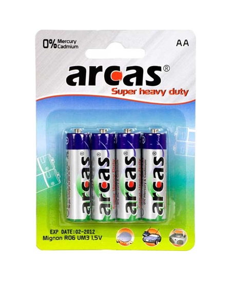 Arcas AA/R6, Super Heavy Duty, 4 pc(s)